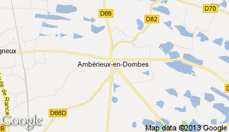 Plan de Ambérieux-en-Dombes