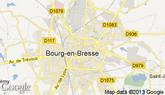 Plan de Bourg-en-Bresse