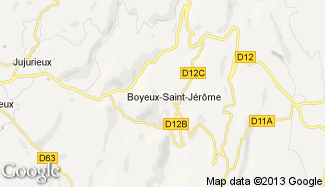 Plan de Boyeux-Saint-Jérôme