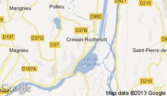 Plan de Cressin-Rochefort