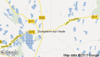 Plan de Dompierre-sur-Veyle