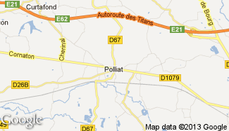 Plan de Polliat
