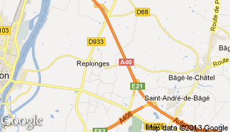 Plan de Replonges