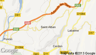 Plan de Saint-Alban