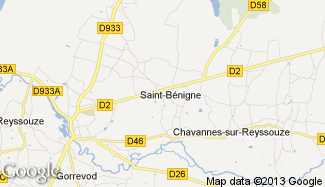 Plan de Saint-Bénigne