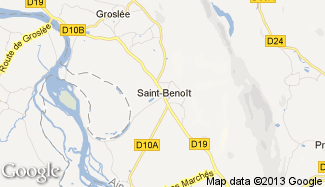 Plan de Saint-Benoît