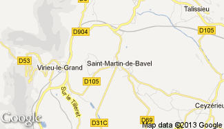 Plan de Saint-Martin-de-Bavel