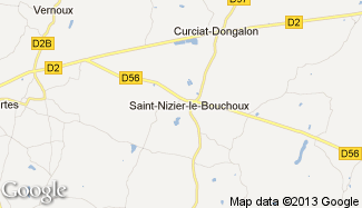 Plan de Saint-Nizier-le-Bouchoux