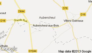 Plan de Aubencheul-aux-Bois