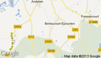 Plan de Bertaucourt-Epourdon