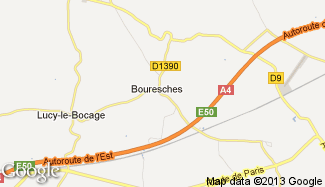 Plan de Bouresches