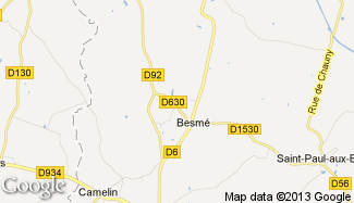 Plan de Bourguignon-sous-Coucy