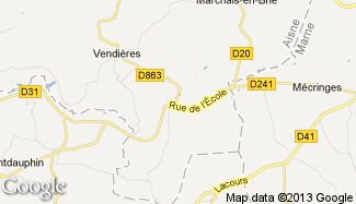 Plan de La Celle-sous-Montmirail