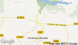 Plan de Cerny-en-Laonnois