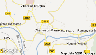Plan de Charly-sur-Marne