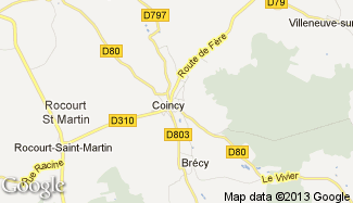 Plan de Coincy