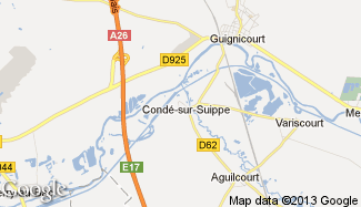 Plan de Condé-sur-Suippe