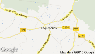Plan de Esquéhéries