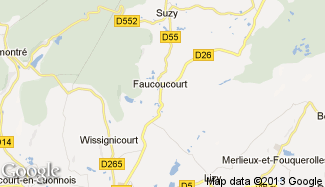 Plan de Faucoucourt
