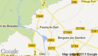 Plan de Fesmy-le-Sart