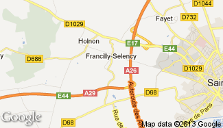 Plan de Francilly-Selency