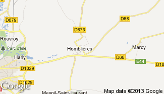 Plan de Homblières