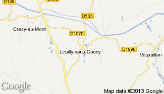 Plan de Leuilly-sous-Coucy