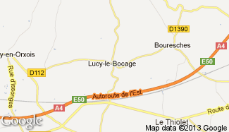 Plan de Lucy-le-Bocage