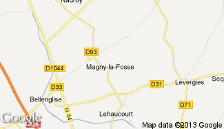 Plan de Magny-la-Fosse