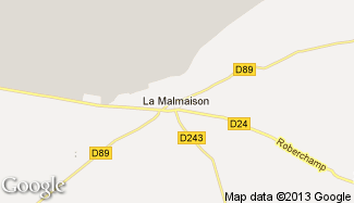 Plan de La Malmaison