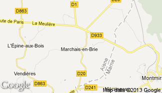 Plan de Marchais-en-Brie