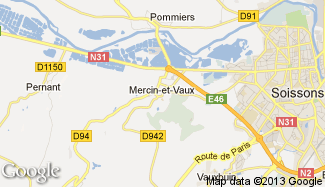 Plan de Mercin-et-Vaux