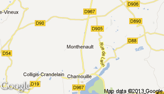 Plan de Monthenault