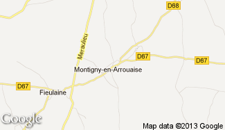 Plan de Montigny-en-Arrouaise