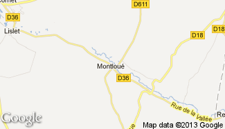Plan de Montloué