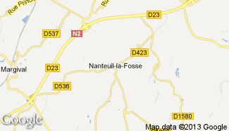 Plan de Nanteuil-la-Fosse