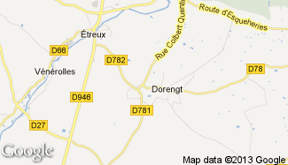 Plan de La Neuville-lès-Dorengt