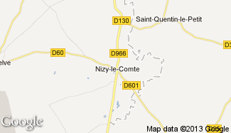 Plan de Nizy-le-Comte
