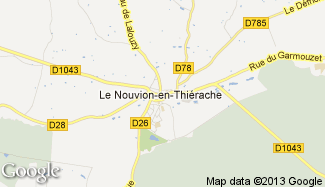 Plan de Le Nouvion-en-Thiérache