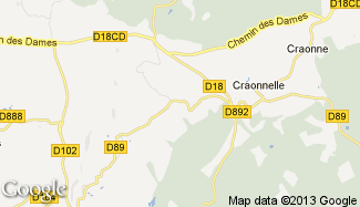 Plan de Oulches-la-Vallée-Foulon