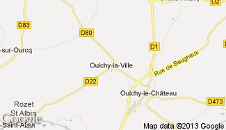 Plan de Oulchy-la-Ville