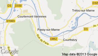 Plan de Passy-sur-Marne