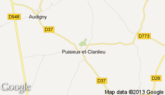 Plan de Puisieux-et-Clanlieu