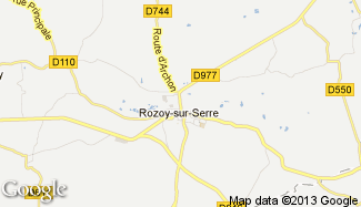 Plan de Rozoy-sur-Serre