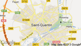 Plan de Saint-Quentin