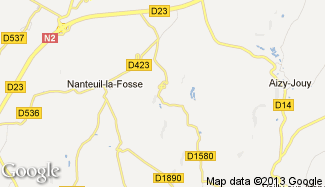 Plan de Sancy-les-Cheminots