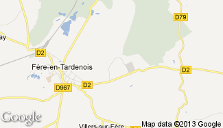 Plan de Seringes-et-Nesles