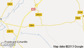 Plan de Toulis-et-Attencourt