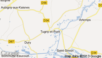 Plan de Tugny-et-Pont