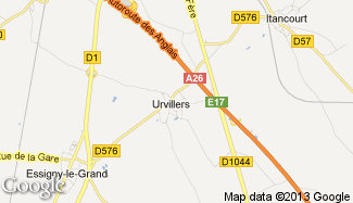 Plan de Urvillers